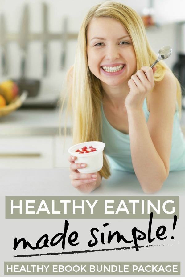 Healthy Eating Made Simple! Get a bundle of three great ebooks to eat better and live healthier.